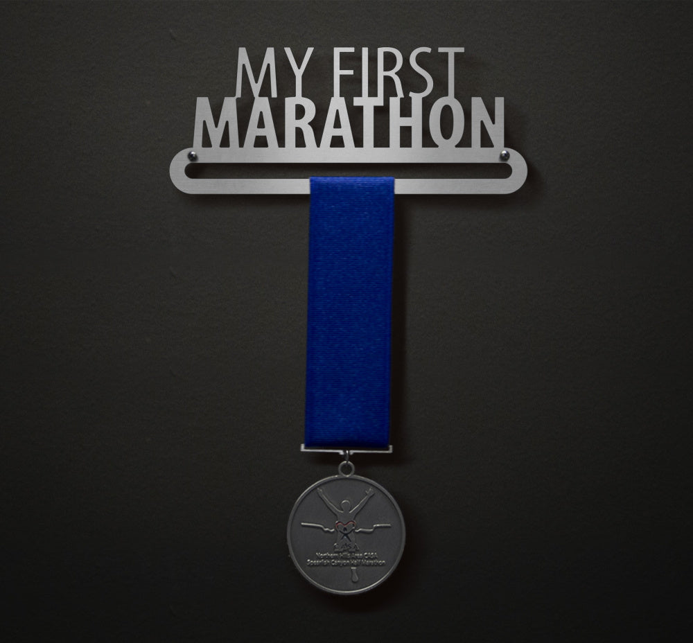 My First Marathon medal hanger - pre-order