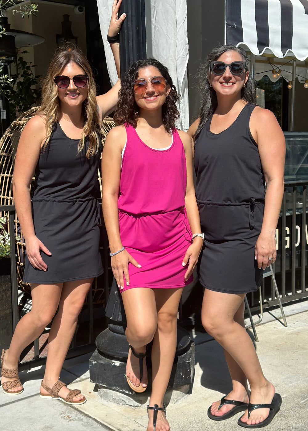 Cabana Dress black running dress