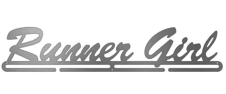 Runner Girl medaljehenger