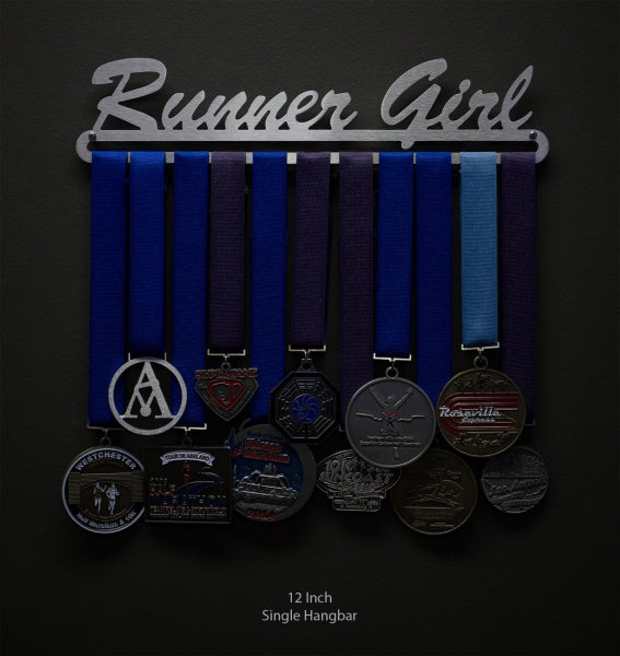 Runner Girl medaljehenger