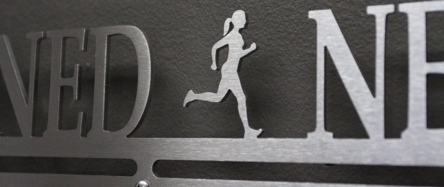 Always Earned Never Given Medal Hanger (Ladies)