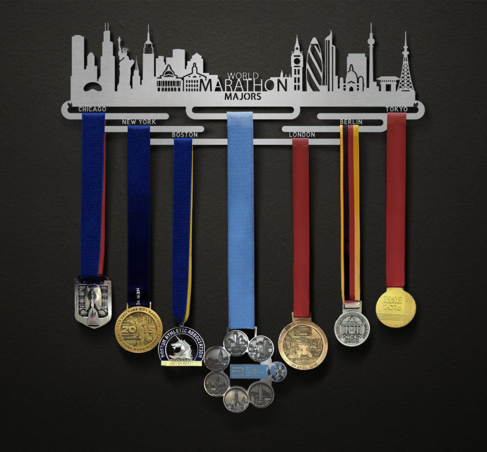 World Marathon Majors Cityscape Medal Hanger - Pre-order