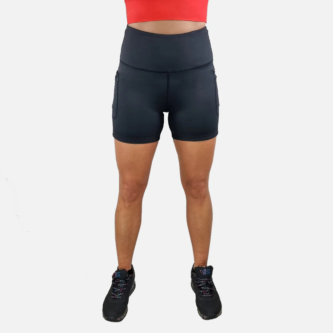 She Did Kort bikershorts svart