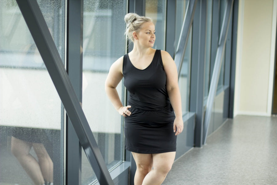 Cabana Dress black running dress