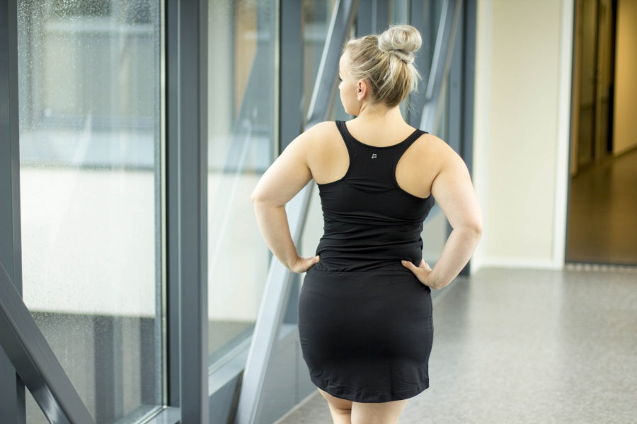 Cabana Dress black running dress