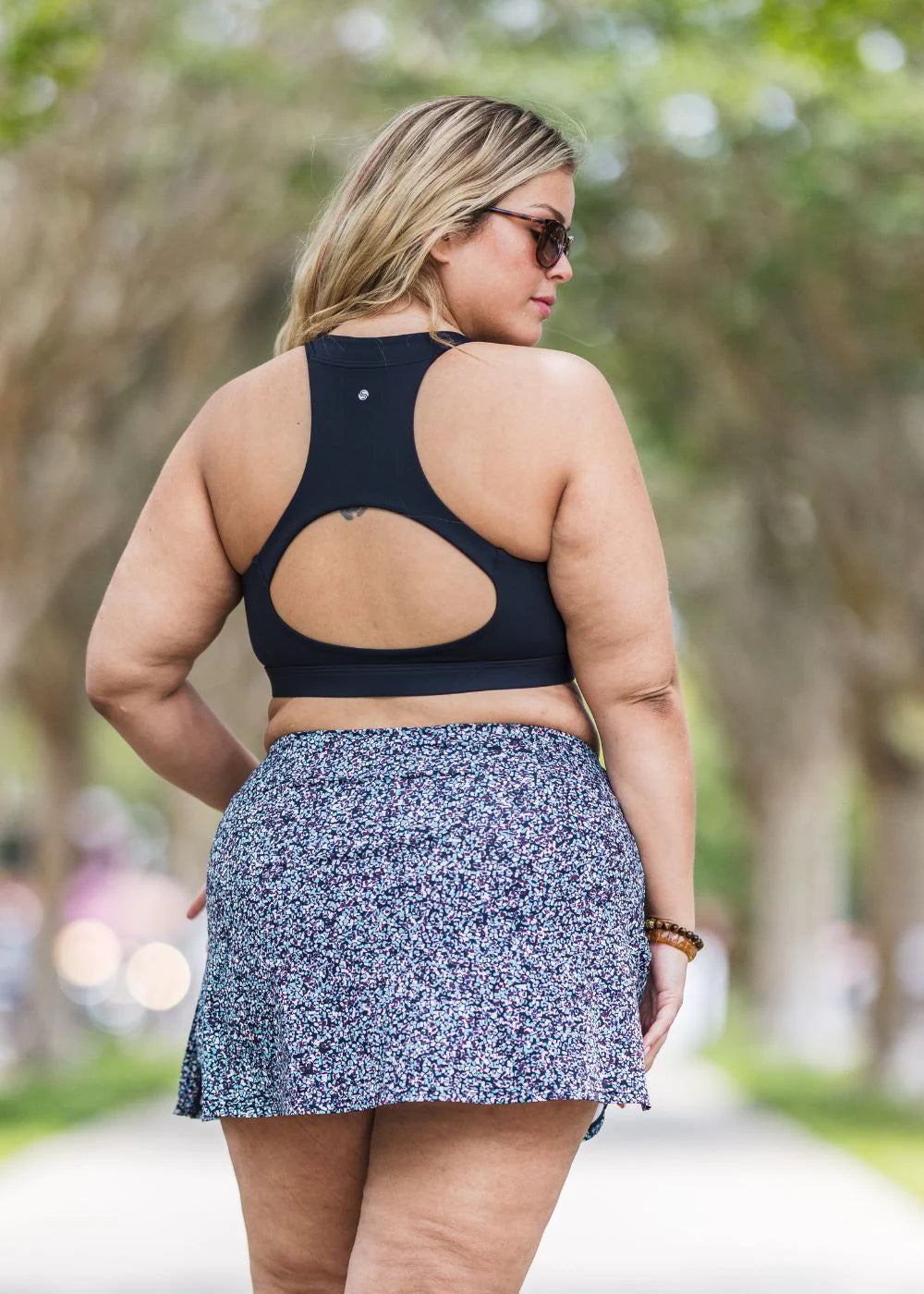 Gym Girl Ultra Skirt Blue Mineral