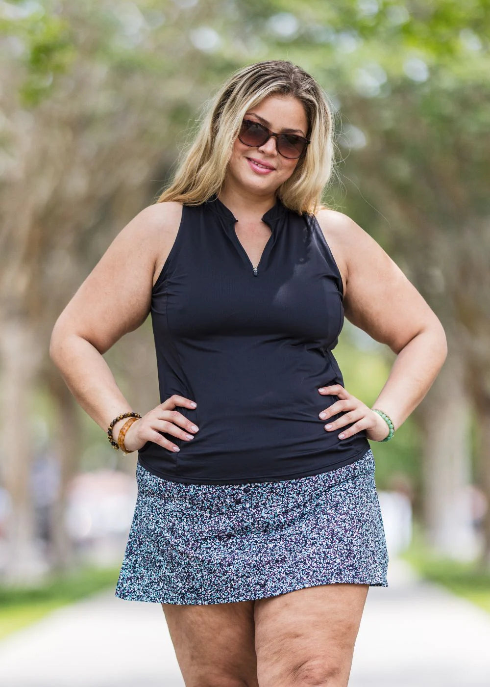 Gym Girl Ultra Skirt Blue Mineral