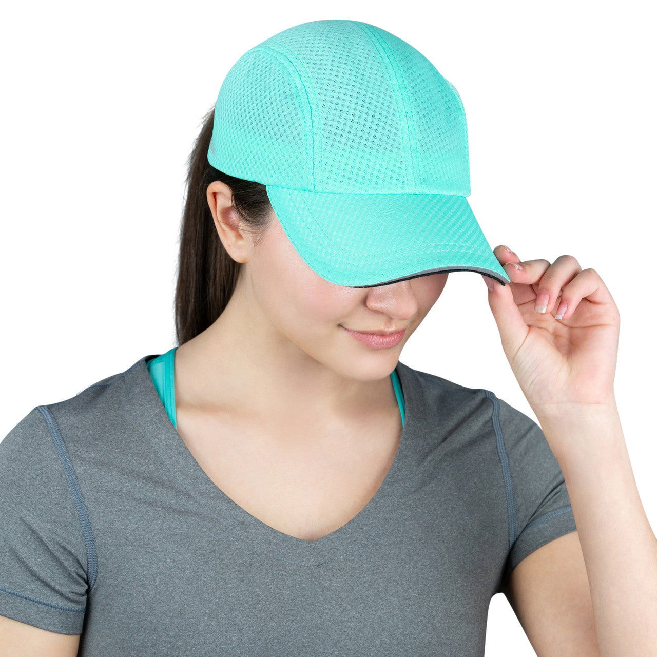 Race Day Cap women - sea green