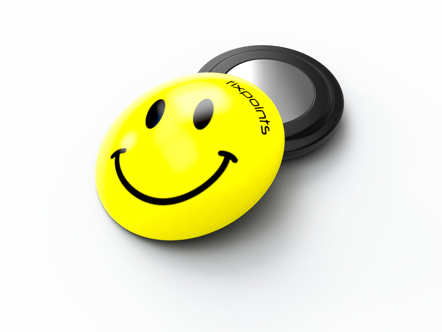 Fixpoints Smiley Neon startnummermagneter