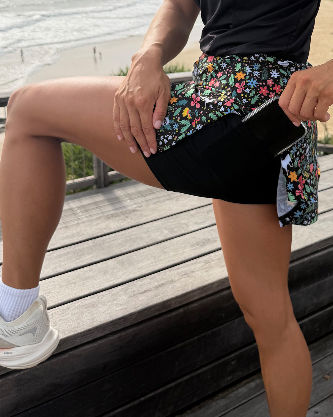 Gym Girl Skirt - Sugar Magnolia Aquafetti