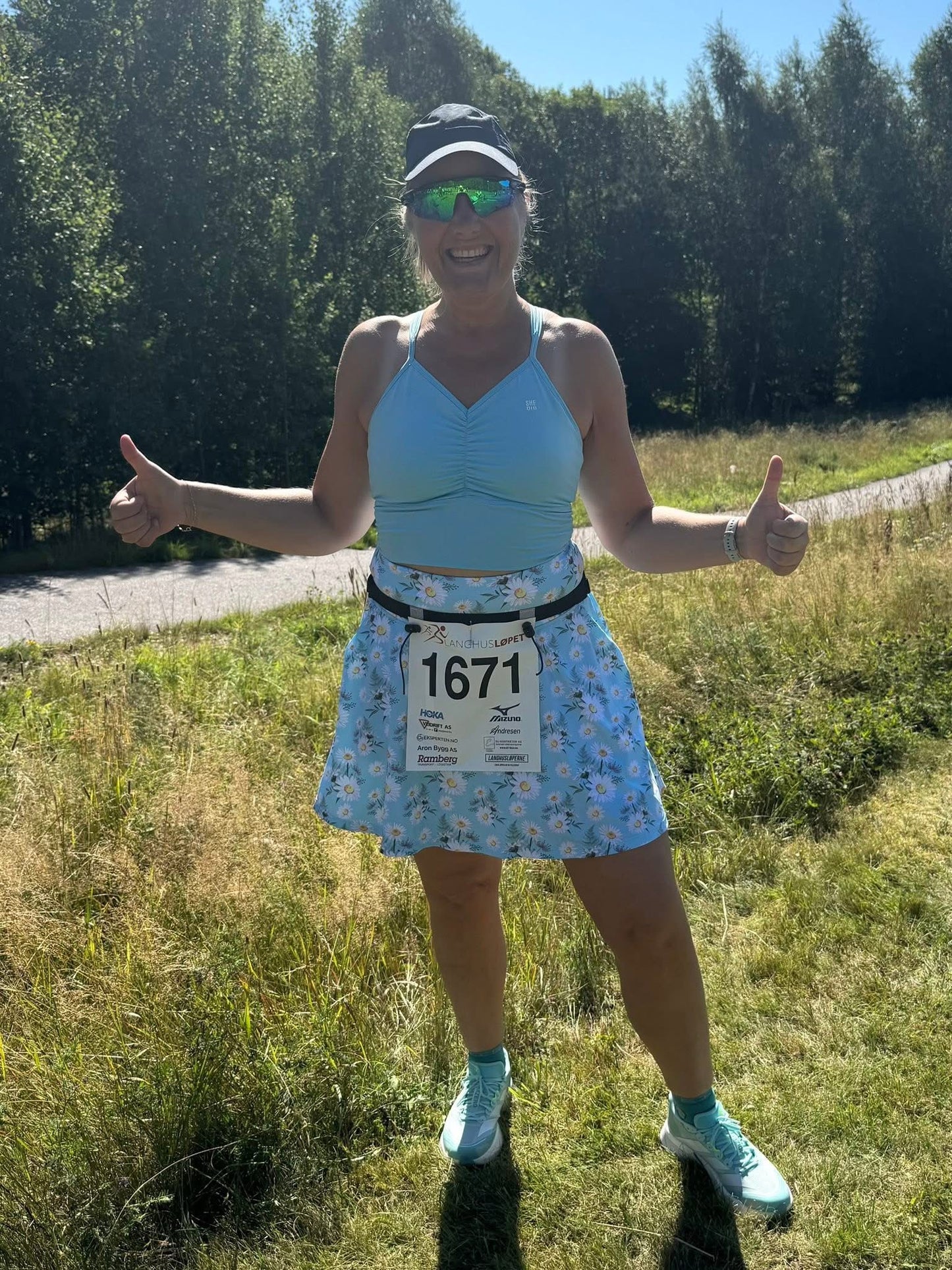 She Did løpeskjørt med lommer