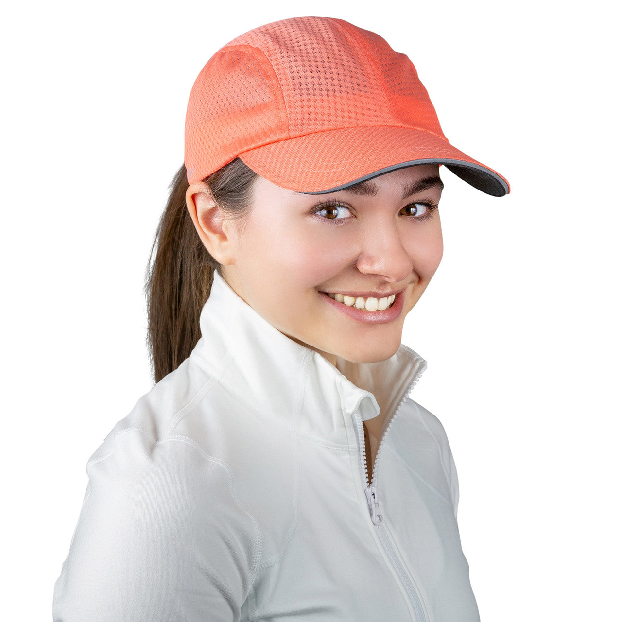 Race Day Cap women - coral