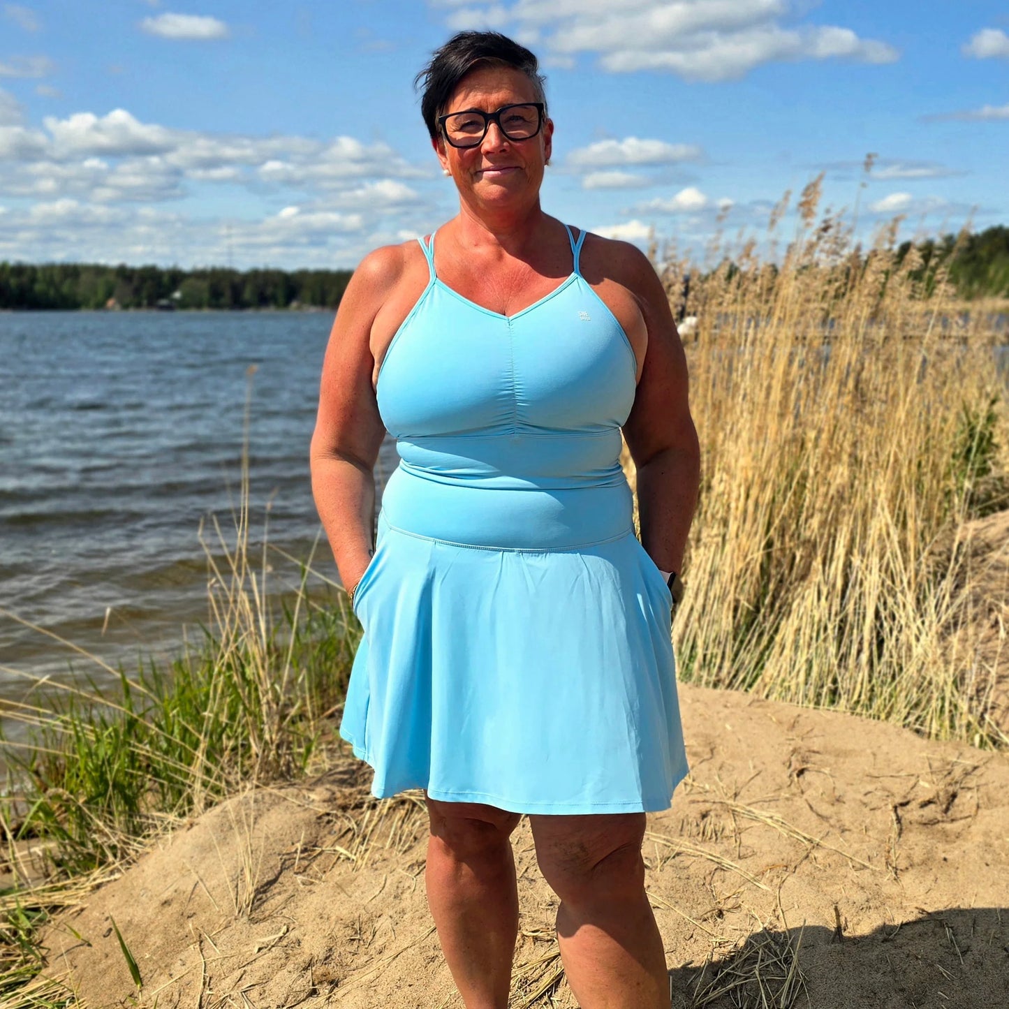 She Did løpeskjørt med lommer