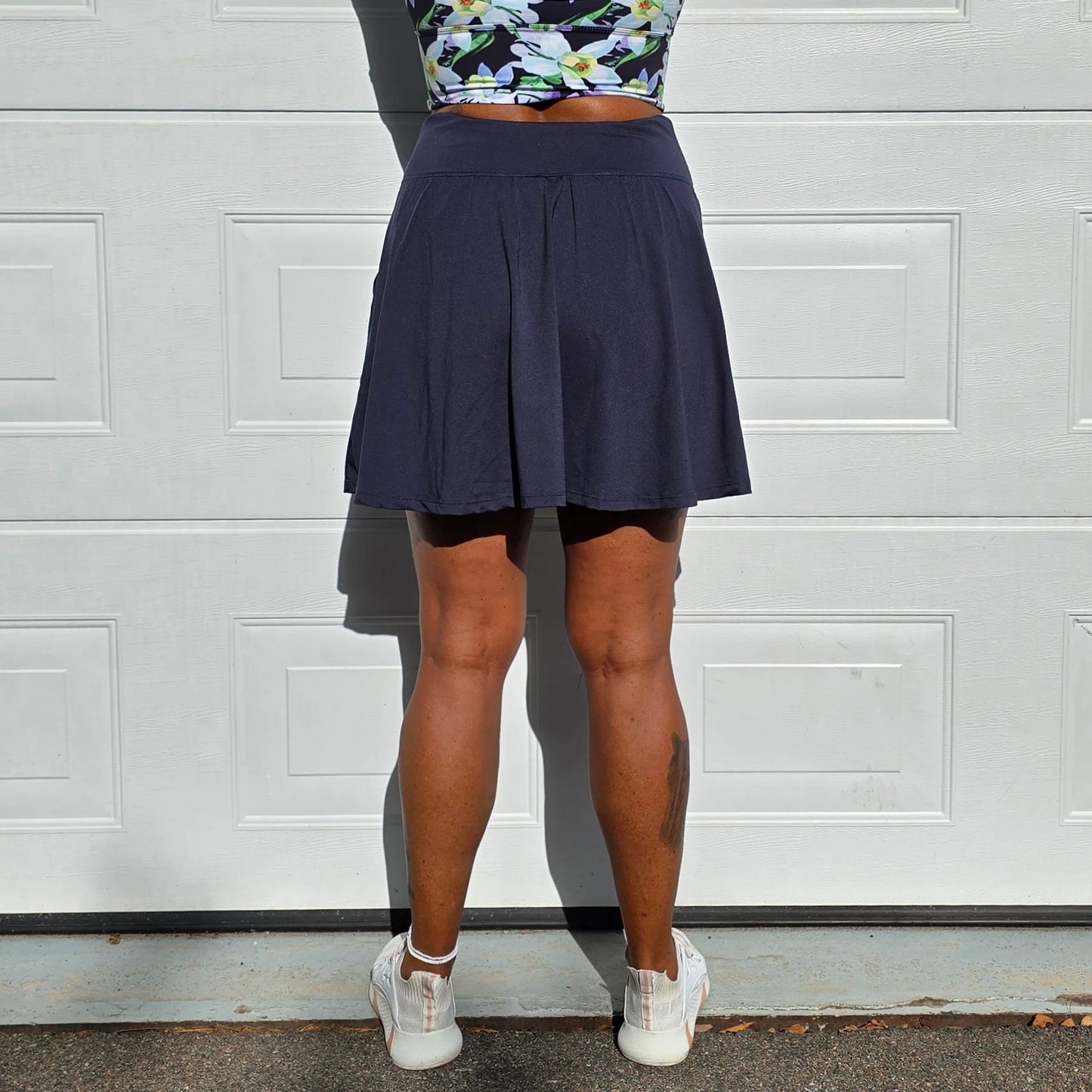 She Did running skirt Latte