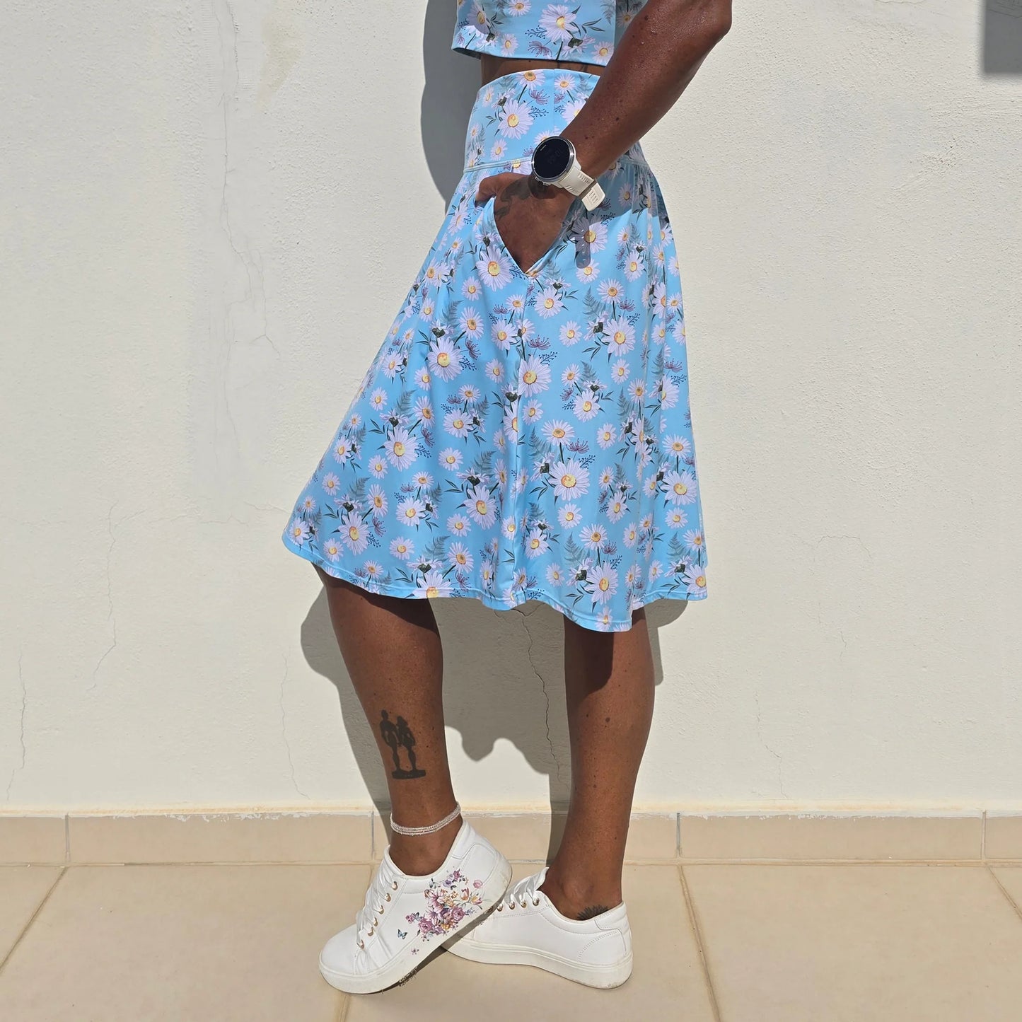 She Did golf skirt red