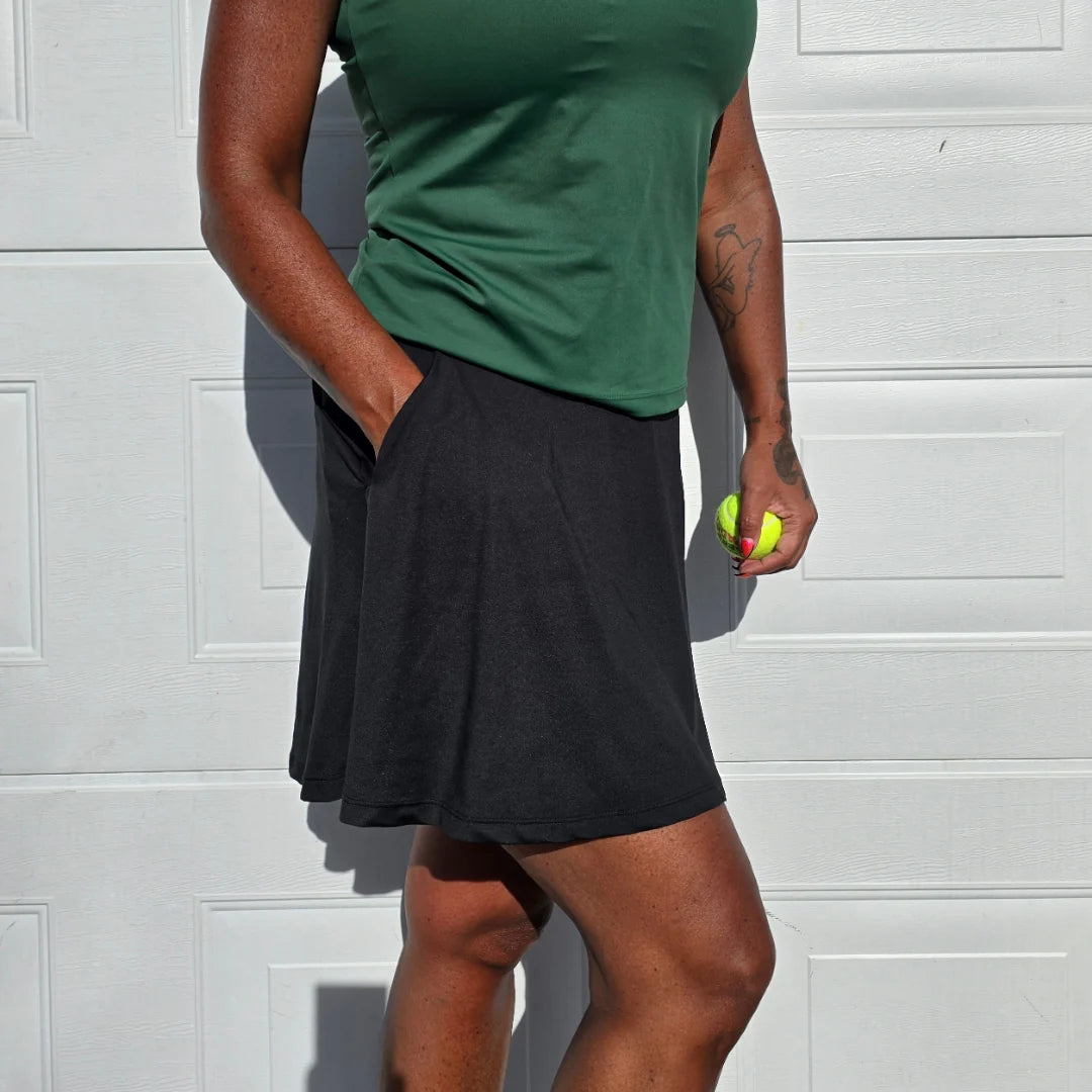 She Did running skirt Latte