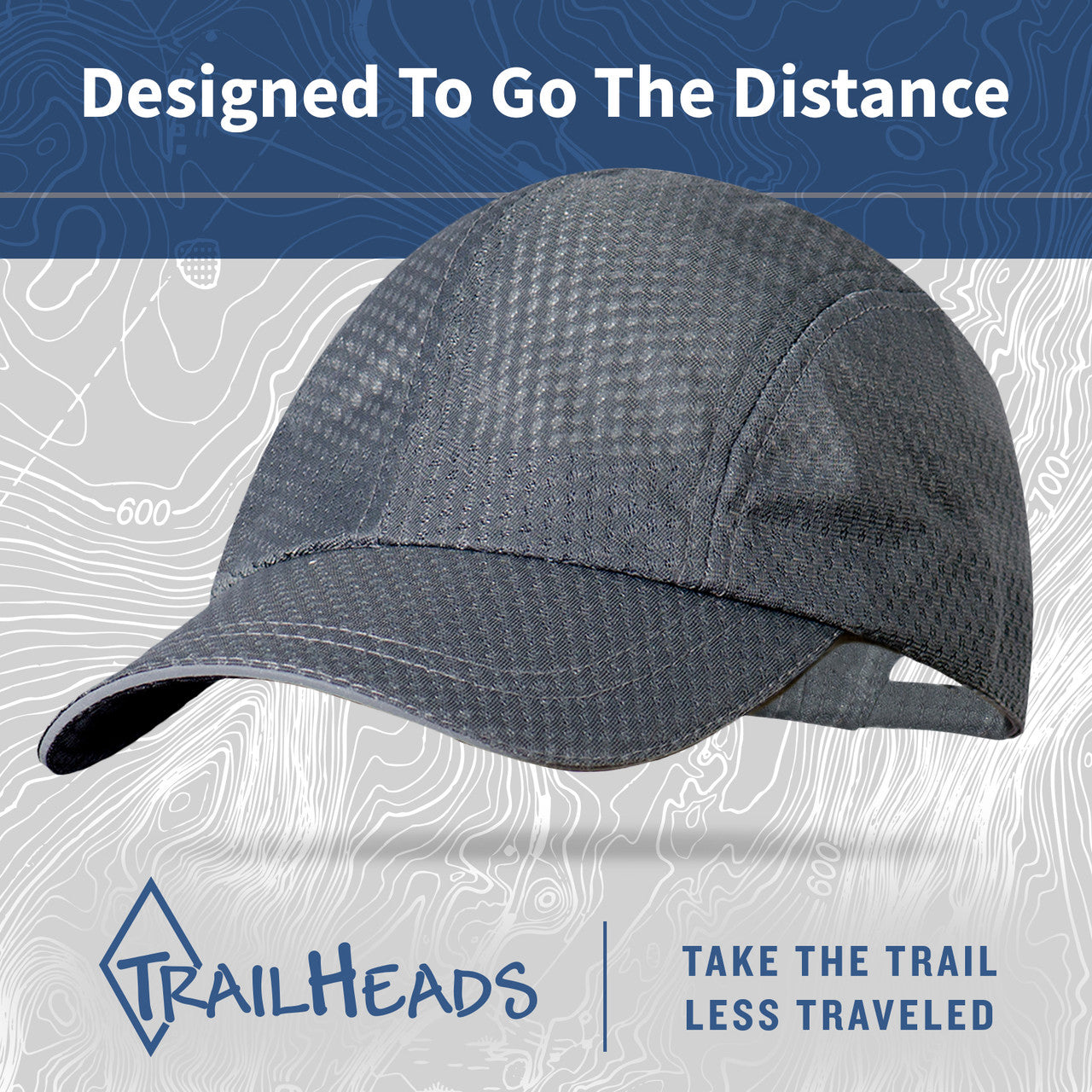 Race Day Cap men - charcoal grey