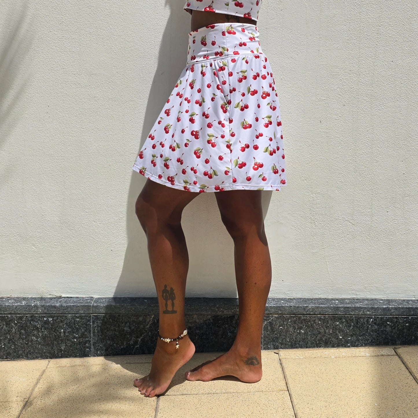 She Did running skirt Latte