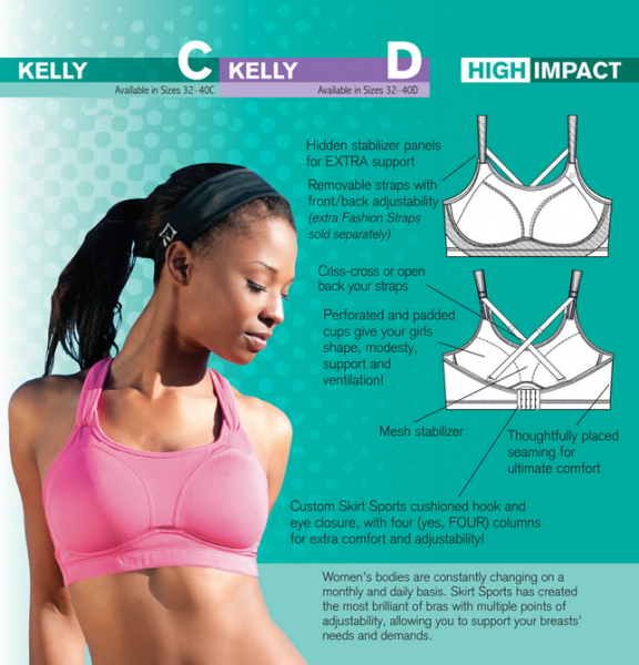 Kelly B/DD Bra white