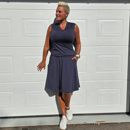 She Did golfskjørt - Midnight - Forhåndsbestilling: Sendes juni/juli 2026