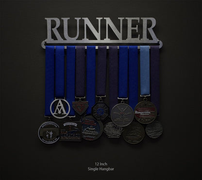 Runner medal hanger