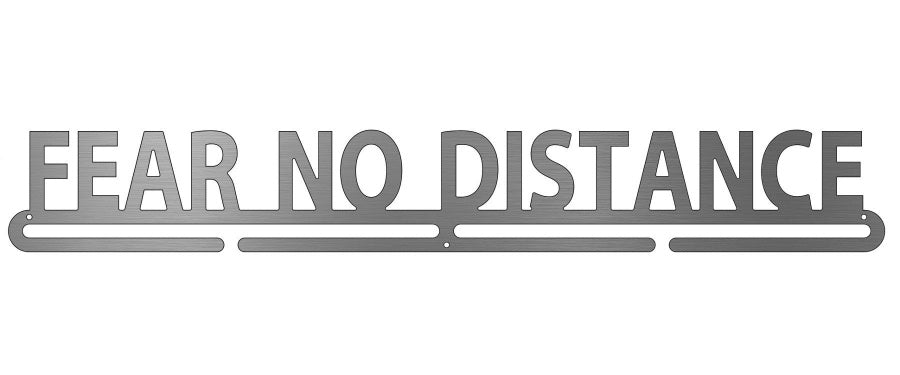 Fear No Distance medal hanger