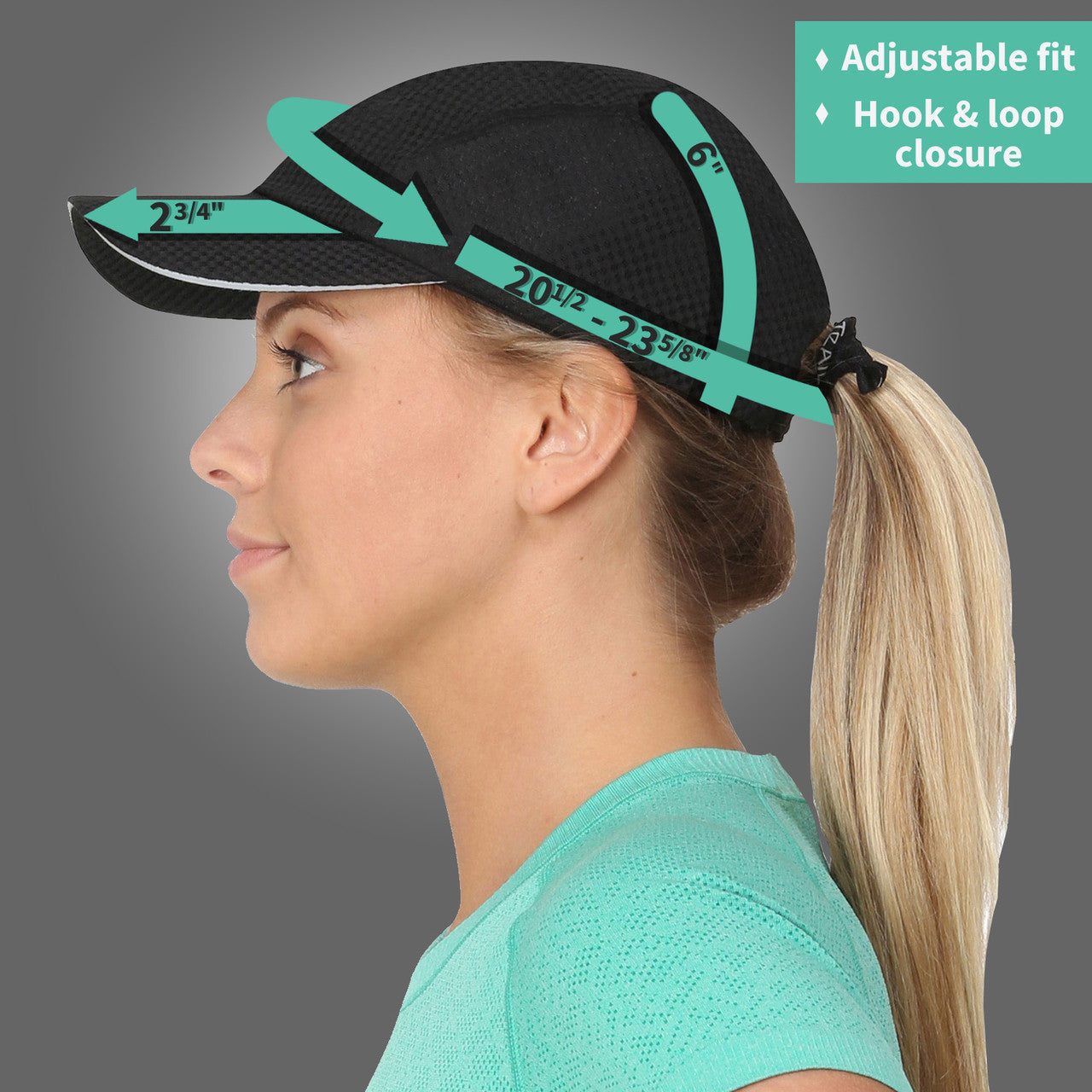 Race Day Cap women - black