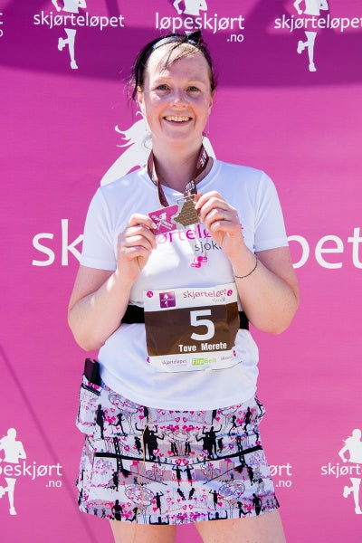 T-skjorte I run for chocolate