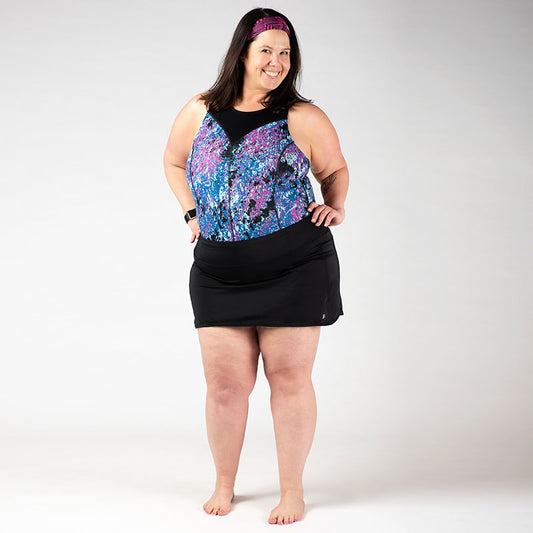 Swim Skirt svart badeskjørt