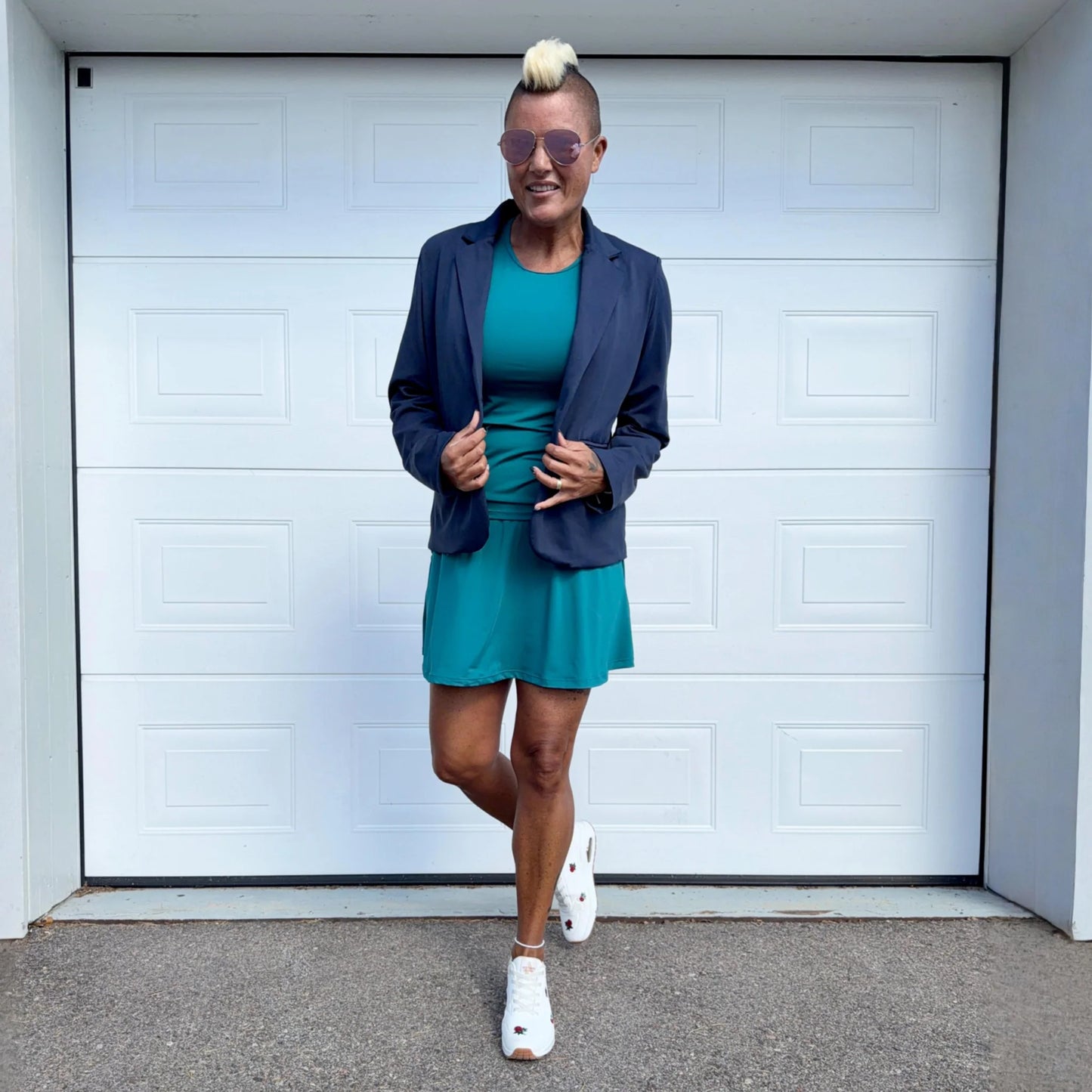 She Did running skirt Latte