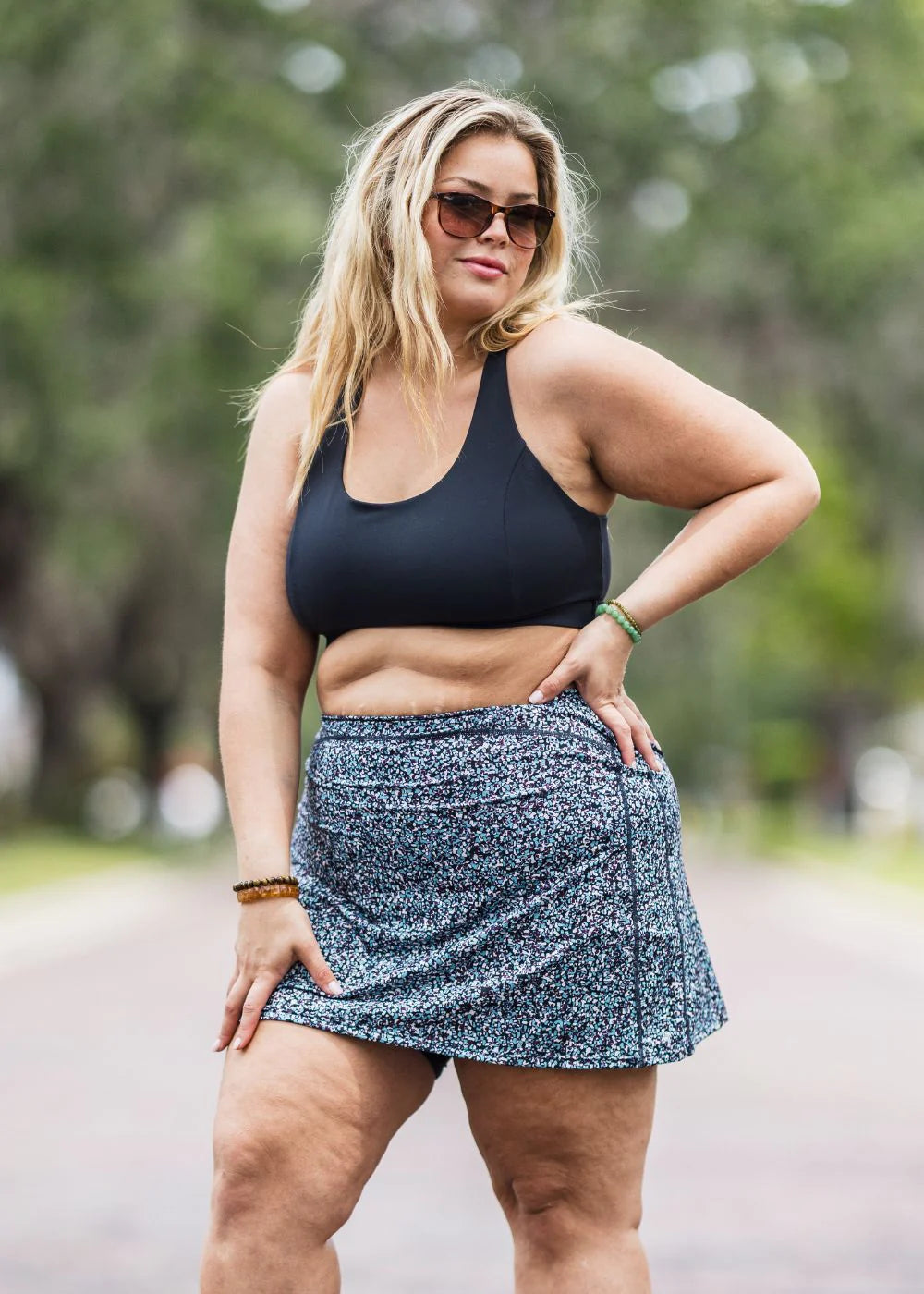 Happy Girl Skirt Blue Mineral