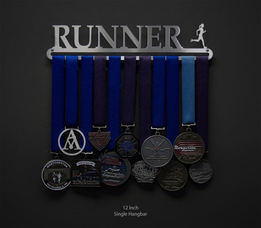 Runner medal hanger (women) - Pre-order