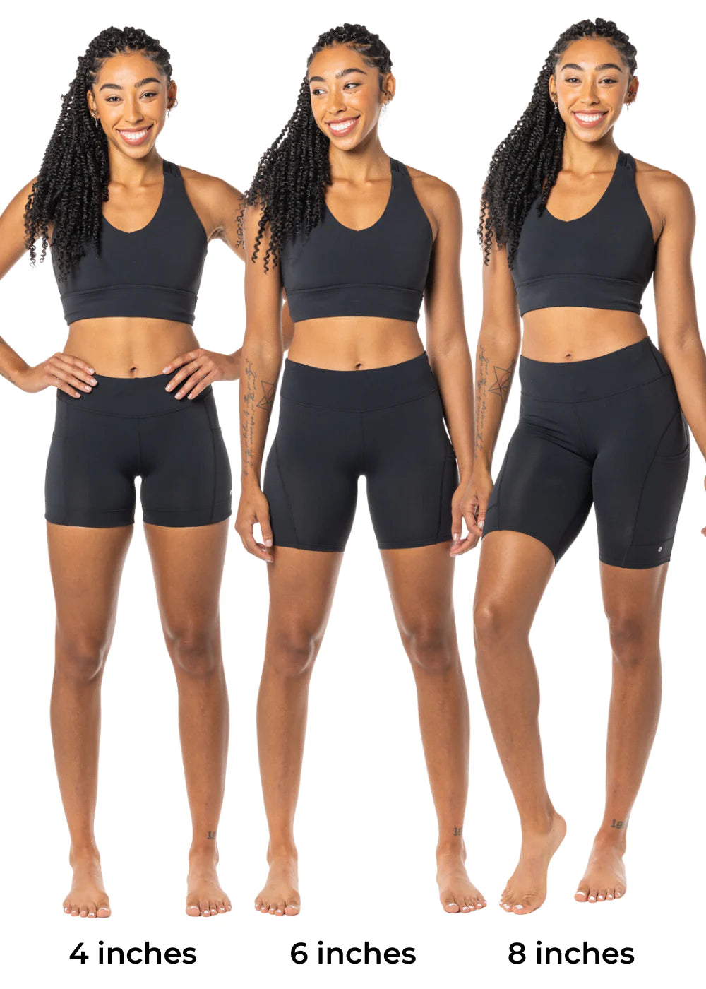 Redemption Shortie medium length 6" black