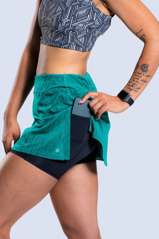 Gym Girl Ultra Skirt Tantrum Print