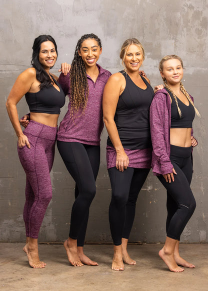 All-In High Rise Legging svart