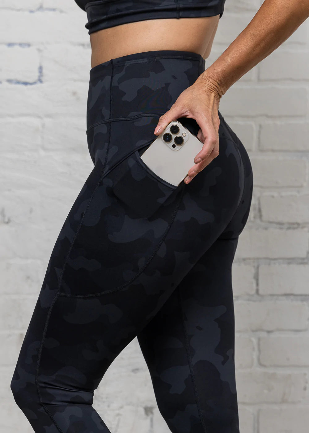All-In High Rise Legging 7/8 Cabernet Vintage Chic - kortere len