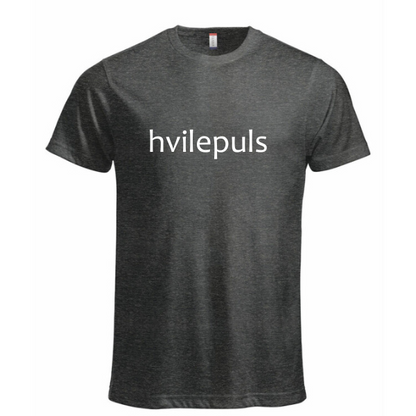 T-shirt Resting Heart Rate Anthracite - men's
