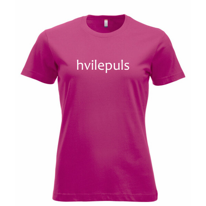 T-shirt Resting Heart Rate Cerise - women's