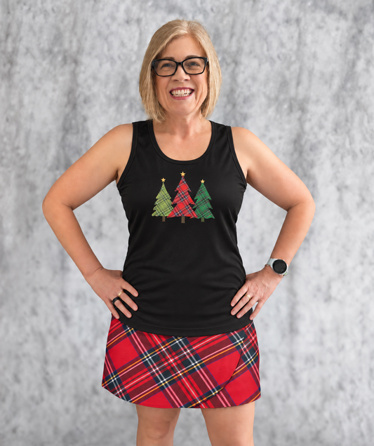 Good Day Tank - Plaid Trees - Forhåndsbestilling: Sendes desember 2026