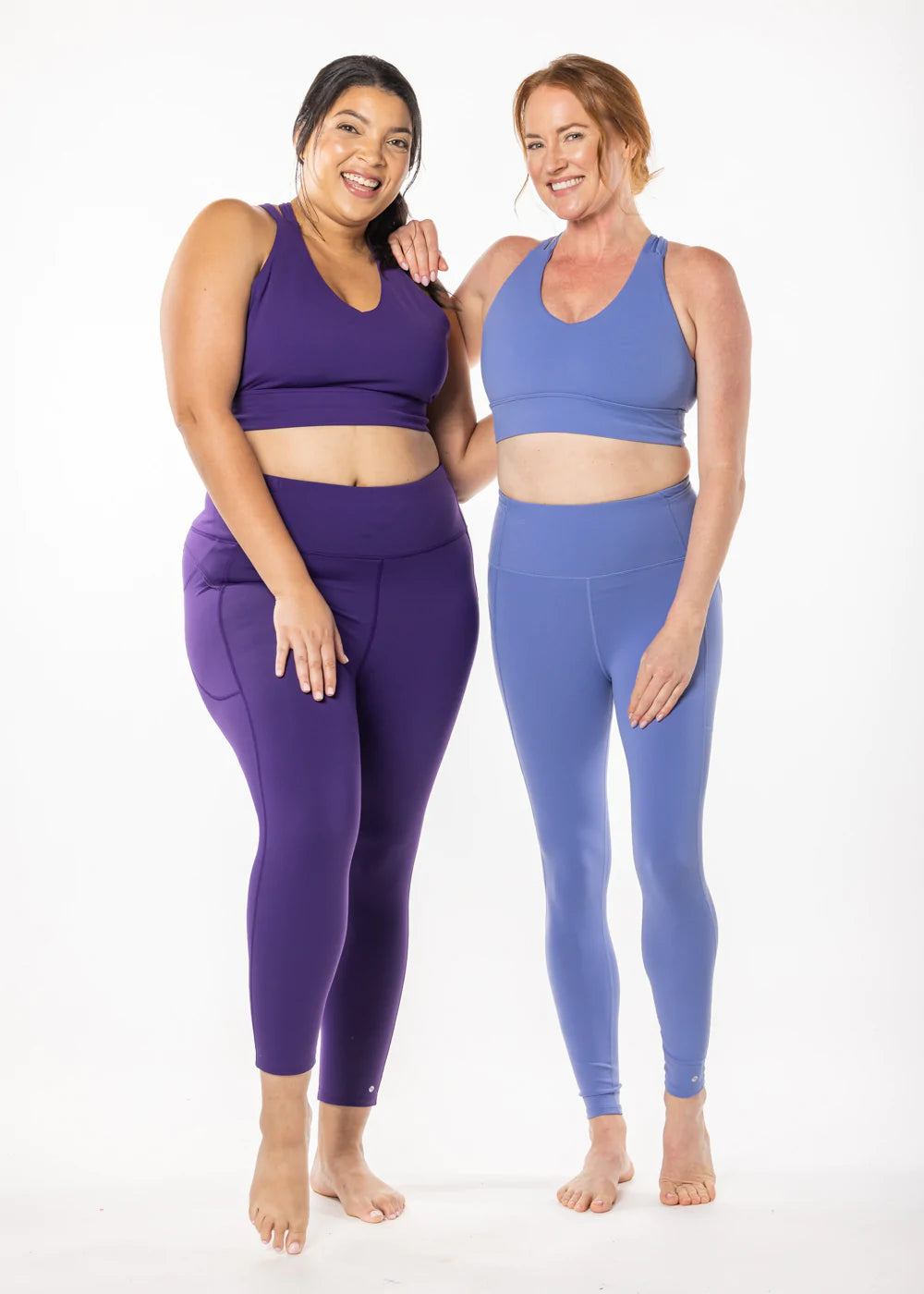 All-In High Rise Legging Denim - full length