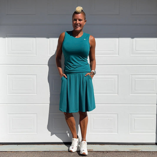 She Did golfskjørt - Ocean Deep - Forhåndsbestilling: Sendes mai/juni 2026