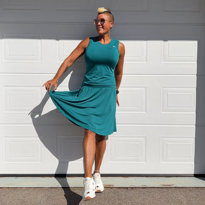 She Did golfskjørt - Ocean Deep - Forhåndsbestilling: Sendes mai/juni 2026