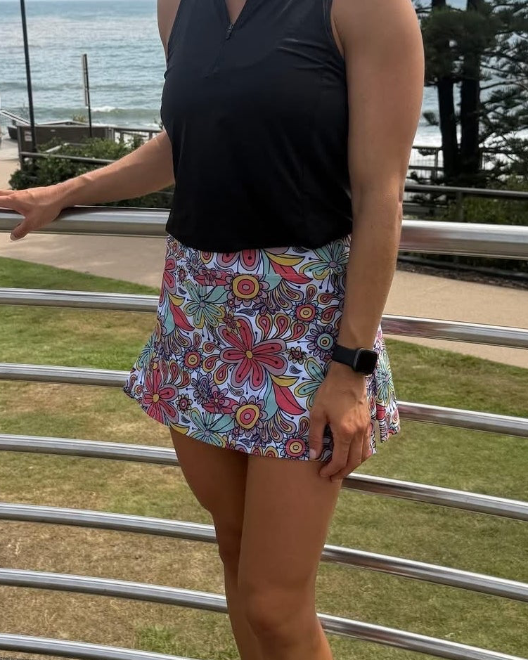 Gym Girl Skirt - Sugar Magnolia Fresh