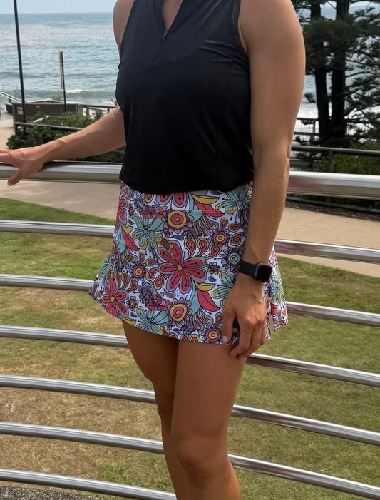 Gym Girl Skirt - Sugar Magnolia Fresh