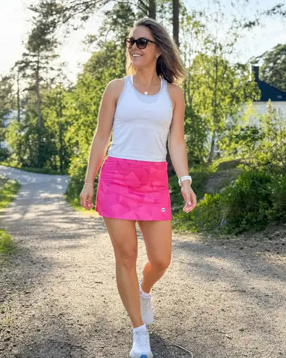 Gym Girl Skirt - Pink Origami Fade