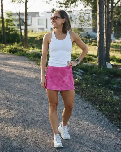 Gym Girl Skirt - Pink Origami Fade