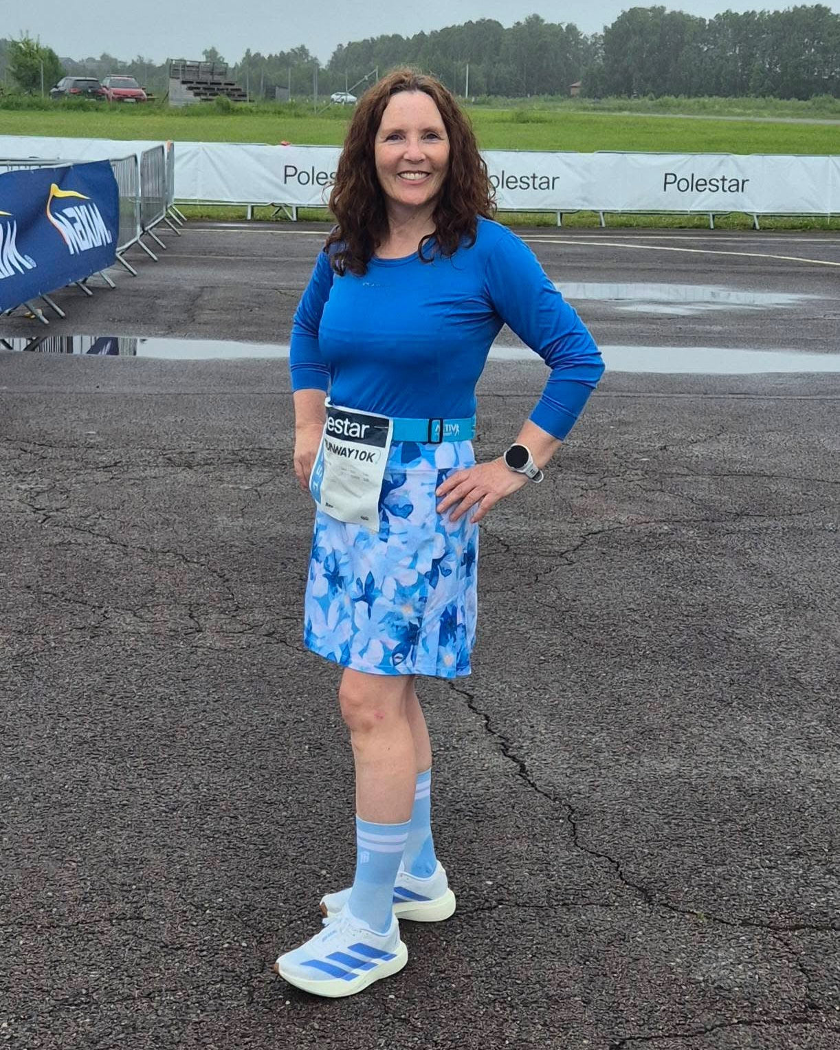 Jaguar Skirt - Blue Hawaii