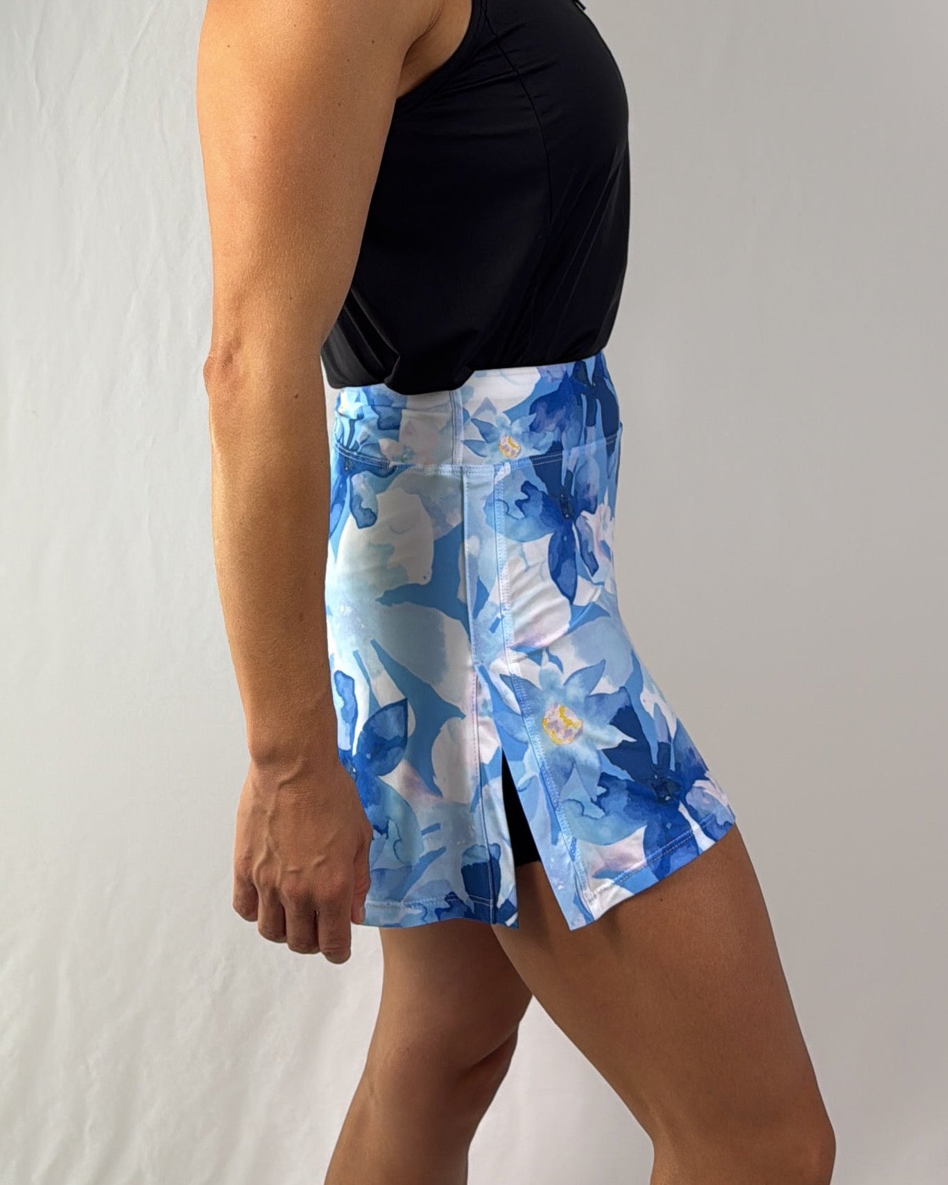 Gym Girl Skirt - Blue Hawaii