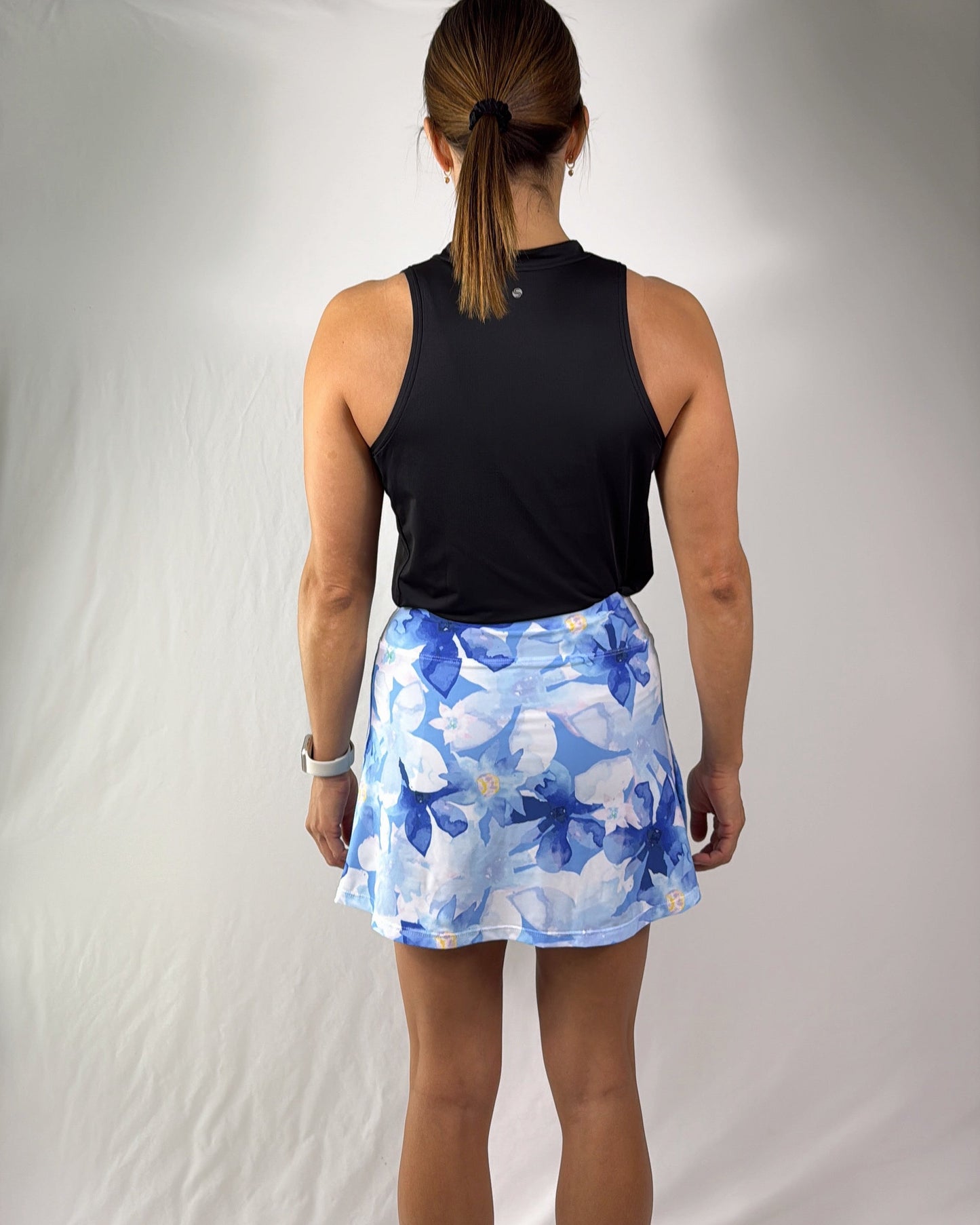 Gym Girl Skirt - Blue Hawaii