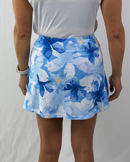 Gym Girl Skirt - Blue Hawaii